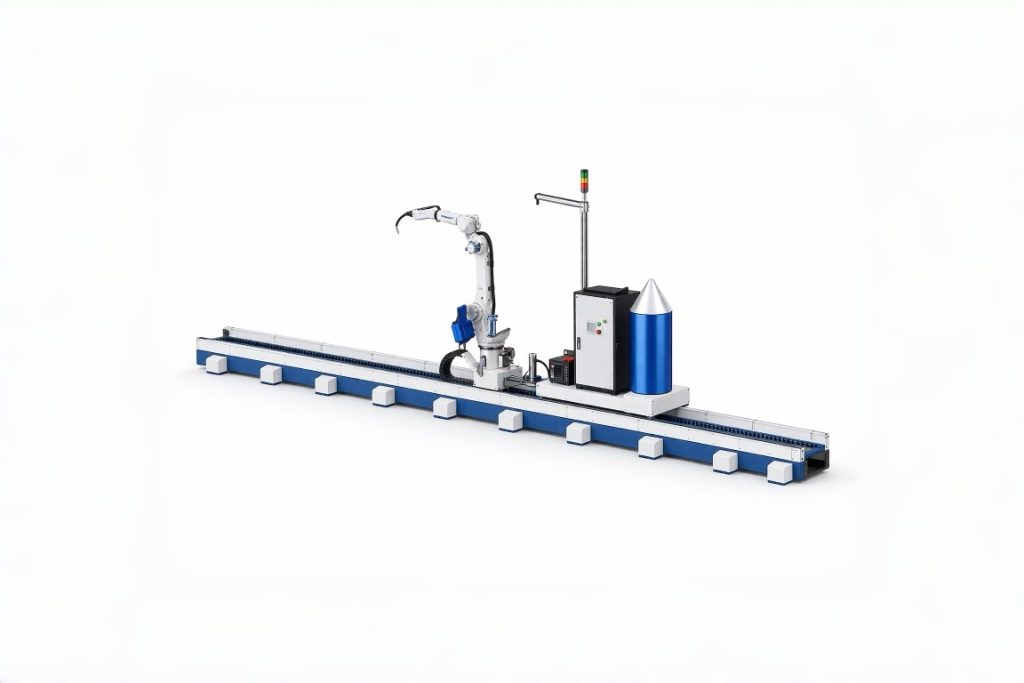 Robot Robotic Ground Linear Rail System | D001 7th Axis Ground Track ...